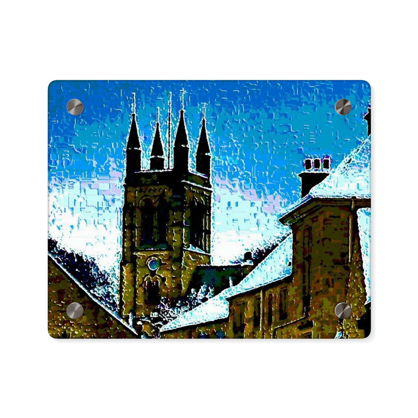 Acrylic Wall Art Panels ....  Walikng The Streets & Alleys ... 'Strolling The Canals ... '  ... Original Works  ...