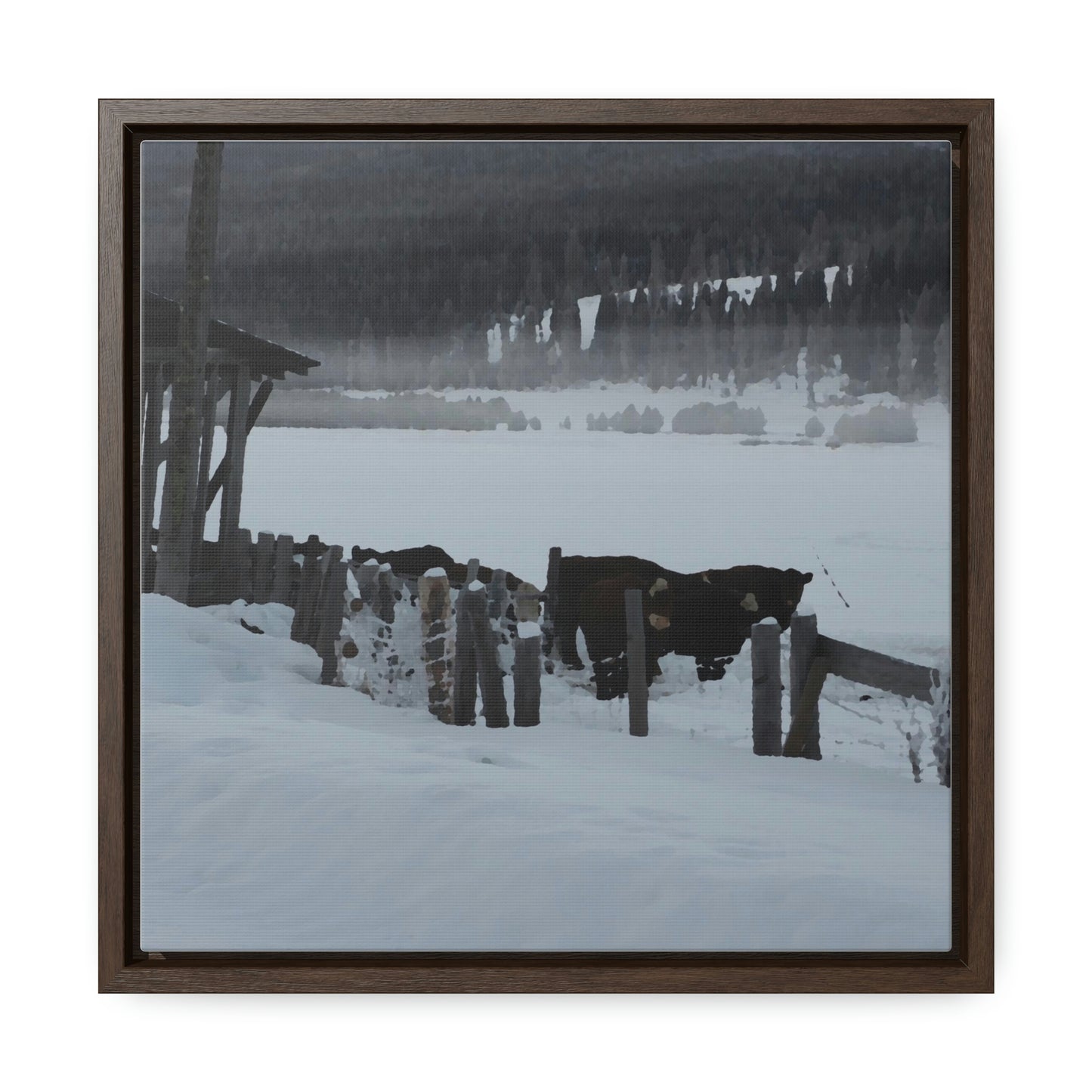 Gallery Canvas Wraps, Square Frame