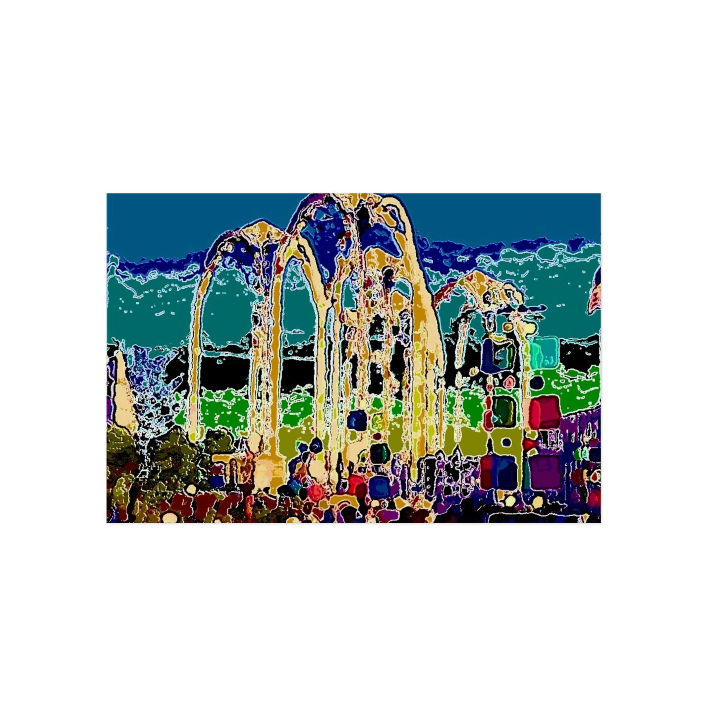 Aluminum Composite Panels ... "The Arches" ... Seattle World's Fair ... 'The Space Age' ... Seattle Center Fairgrounds ... 1962 ... Family Archives ... Original Works ...