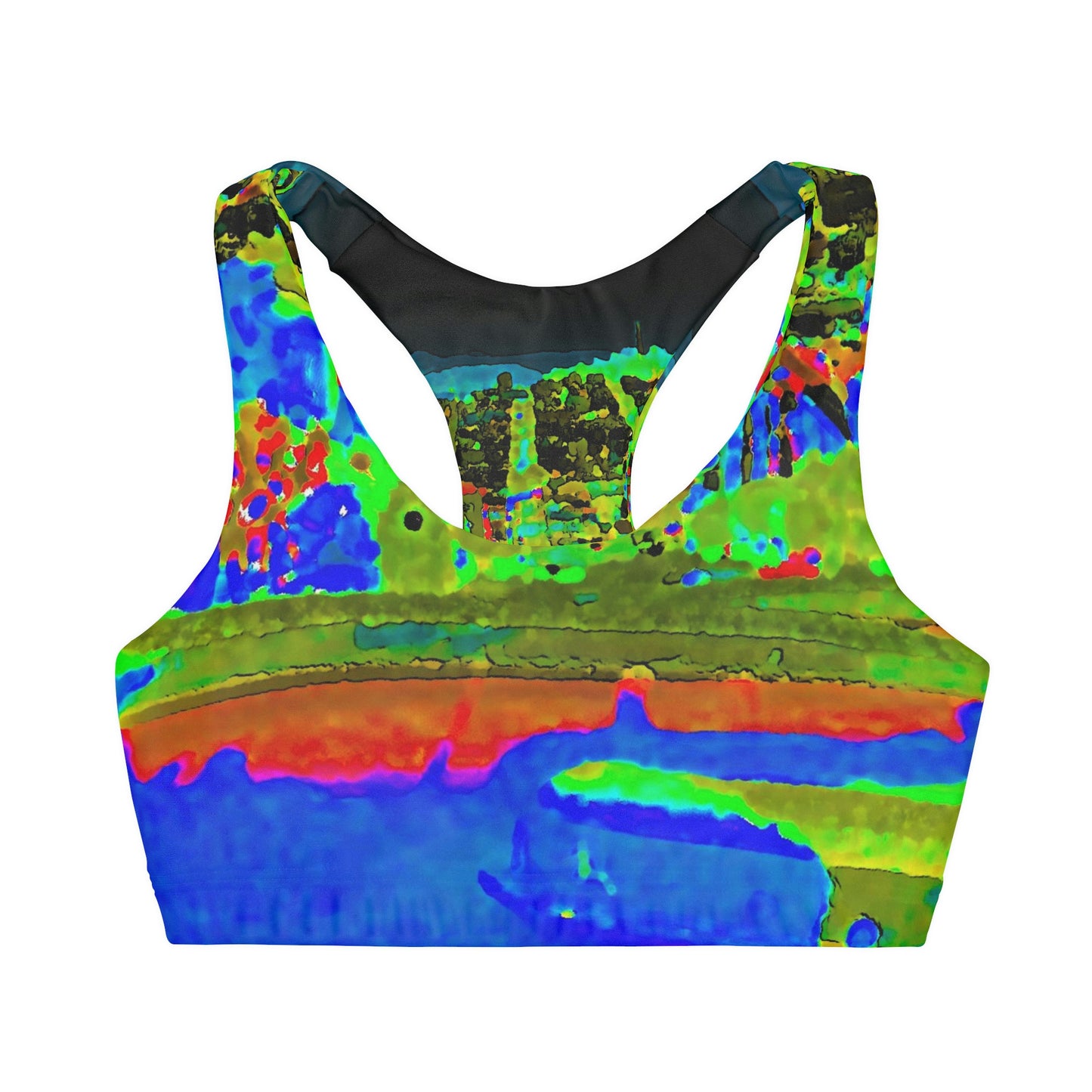 Girls' Double Lined Seamless Sports Bra ... "Lombard Street San Francisco, CA, USA" ... Family Archives 1970's ... Original Works ...