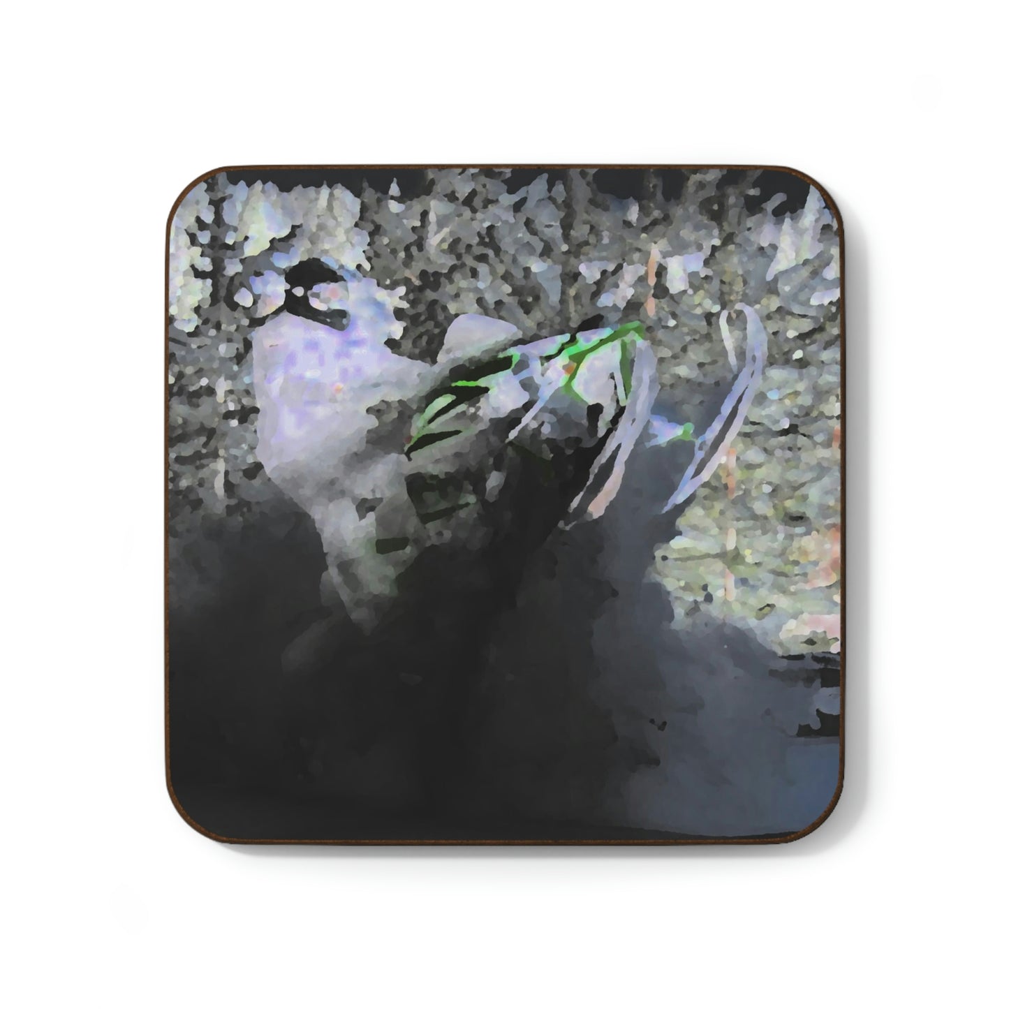Hardboard Back Coaster ...  "Come Fly With Us At CIP Airways" .. CIP: Central_Idaho-Properties ...