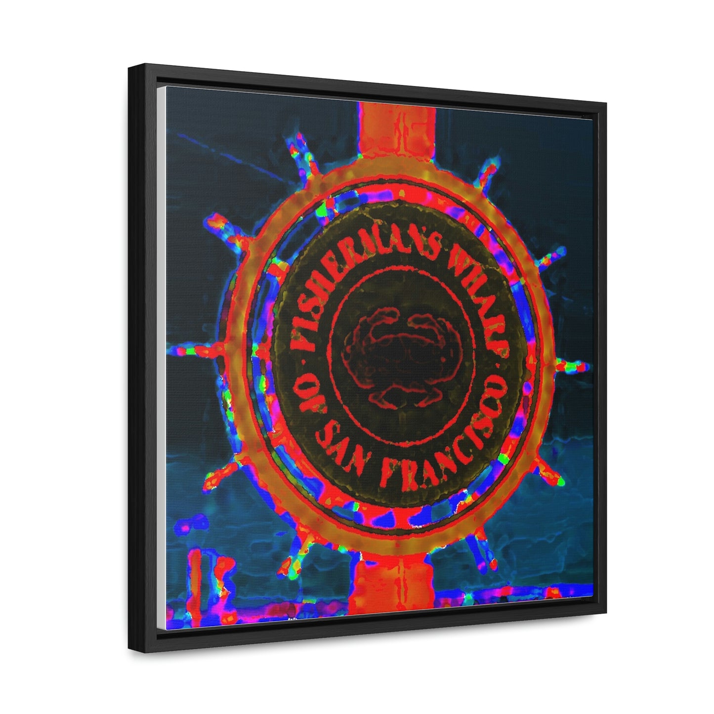 Gallery Canvas Wraps, Square Frame ... "No.9 Fishermen's Grotto - Fishermen's Wharf, SF, California" ... Family Archives: 1970's ... Original Works ...