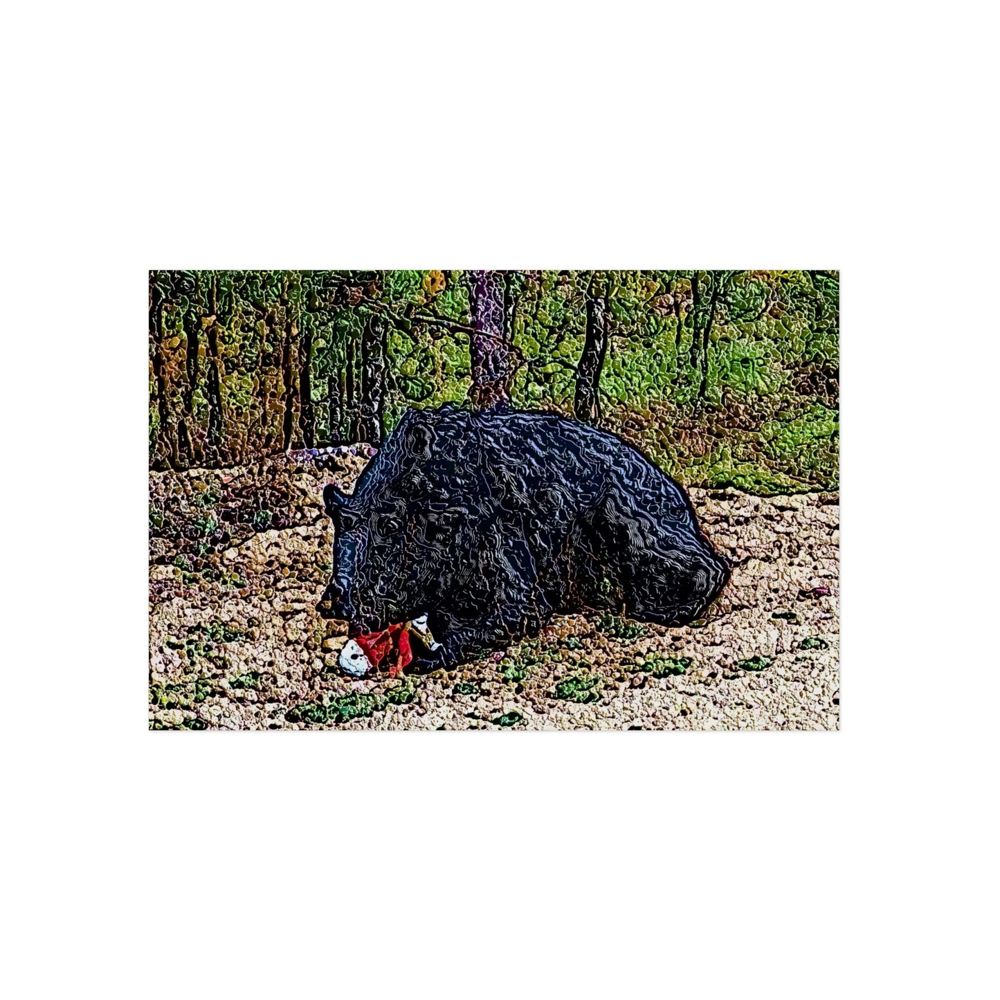 Aluminum Composite Panels ... A Local 'Yogi_5' ... RCY: "Rhett Creek Yogi: 500#'s Of Hungry Black Bear" ... 28-29Sep23 ... Original Works ... Client Project-Folio ...