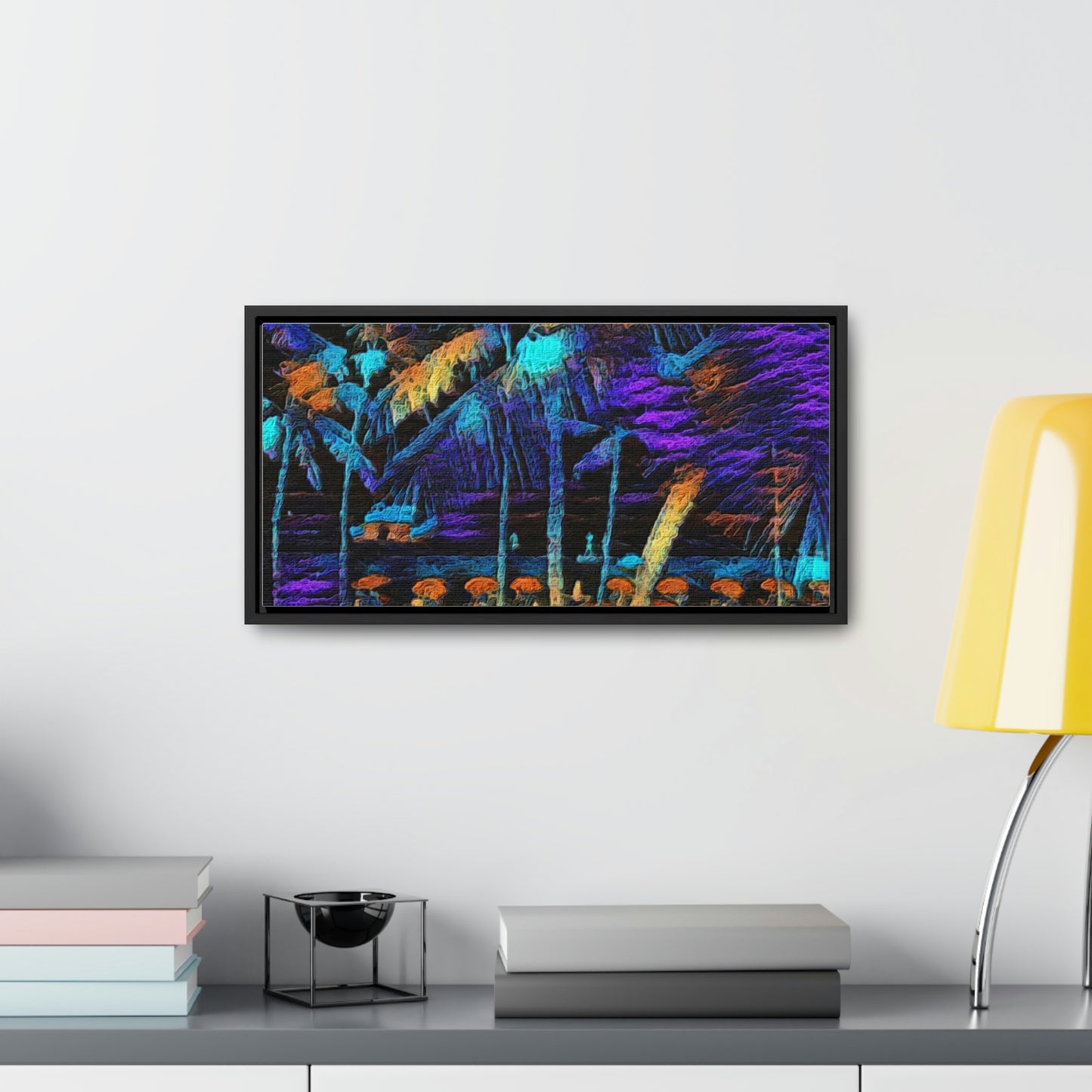 Gallery Canvas Wraps, Horizontal Frame ... "The Royal Hawai'ian: Waikiki Beach_Beach" ... Honolulu, HI ... Ocotber 2014 (Halloween) ... Original Works ...
