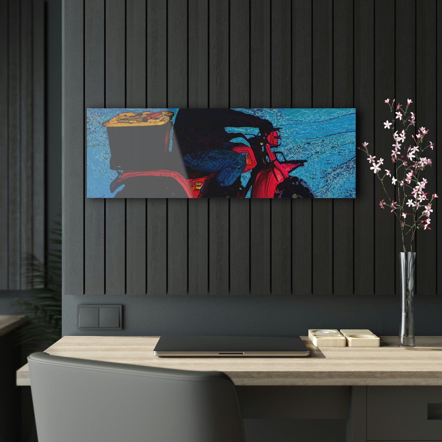 Acrylic Prints ... There's 2-Wheelin ... There's 4-Wheelin ... 'And-Of-Course' ... "There's 3-Wheelin-In-The-Snow" ...  Original Works ...