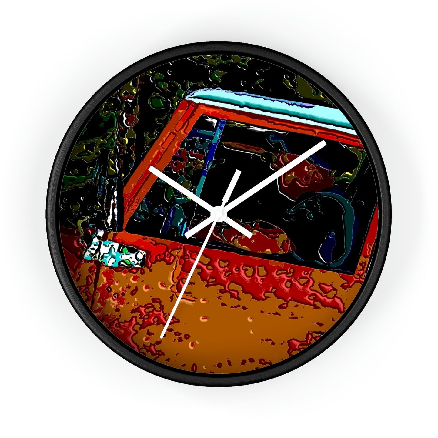 Wall clock ... How-To-Drive-Idaho's-Mountain_Roads ... "Like A Professional" ... "Truckin' Like The Doo-Dah-Man" ...