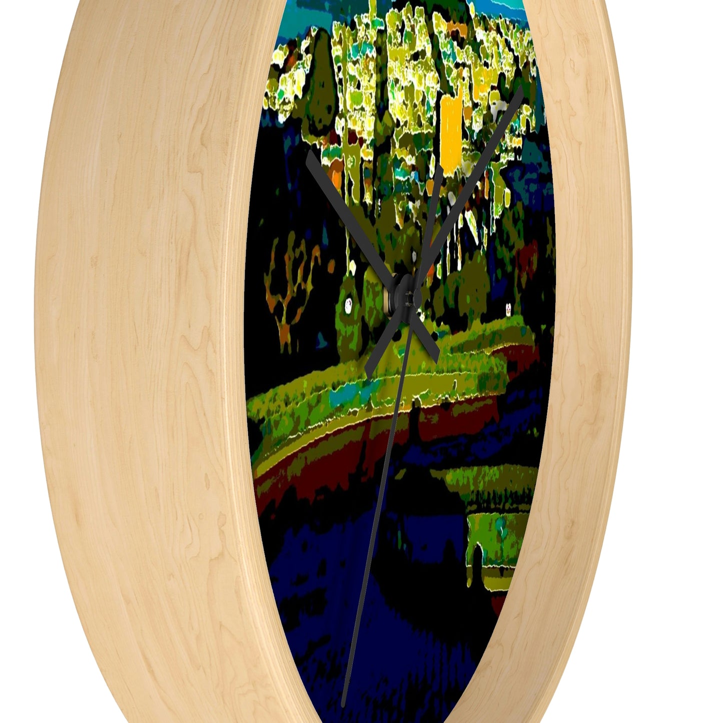 Wall clock ... "Lombard Street San Francisco, CA, USA" ... Family Archives 1970's ... Original Works ...