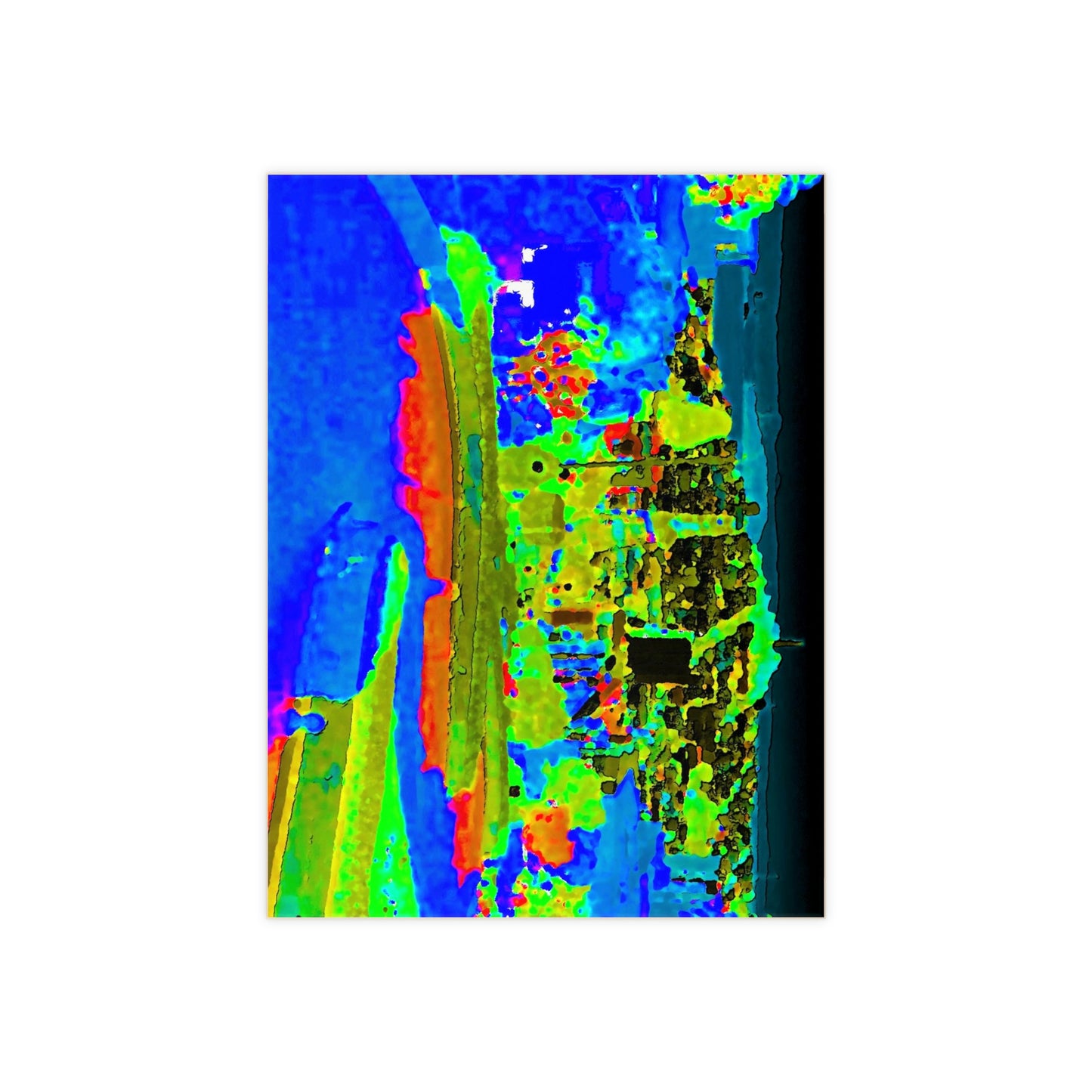 Ceramic Photo Tile ... "Lombard Street San Francisco, CA, USA" ... Family Archives 1970's ... Original Works ...