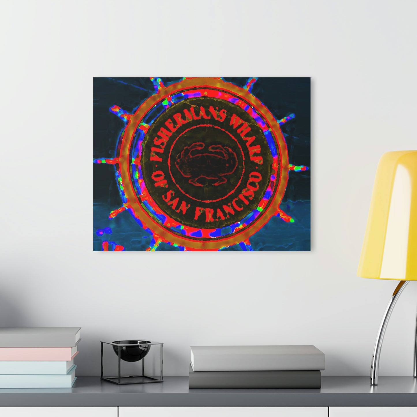 Acrylic Prints (French Cleat Hanging)  ... "No.9 Fishermen's Grotto - Fishermen's Wharf, SF, California" ... Family Archives: 1970's ... Original Works ...