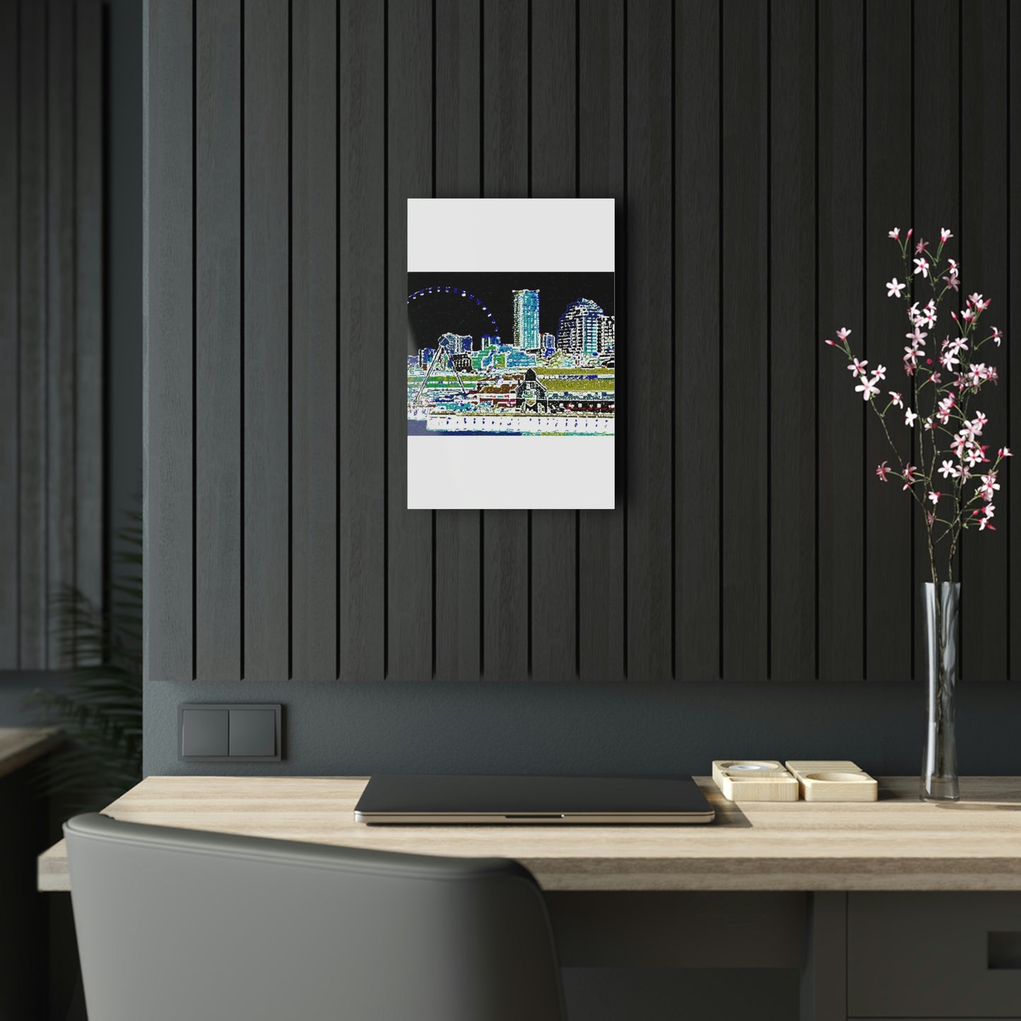Acrylic Prints ... That Classic Wheel ... 'Seattle's Wheel' ... & An Old Classic Waterside Vendors ...  'Family Archives' ... Original Works ...