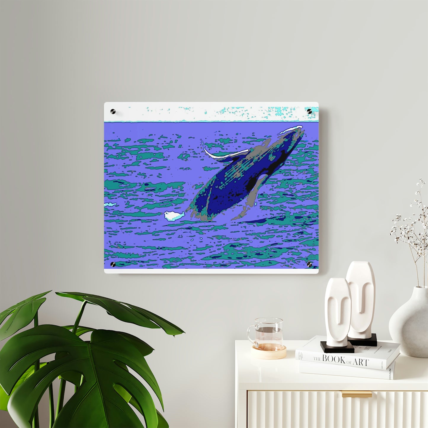 Acrylic Wall Art Panels ... Baby Humpback Breaching ... Maui, HI: April 2022 ... "Family Archives: KPH" ... Original Works ...