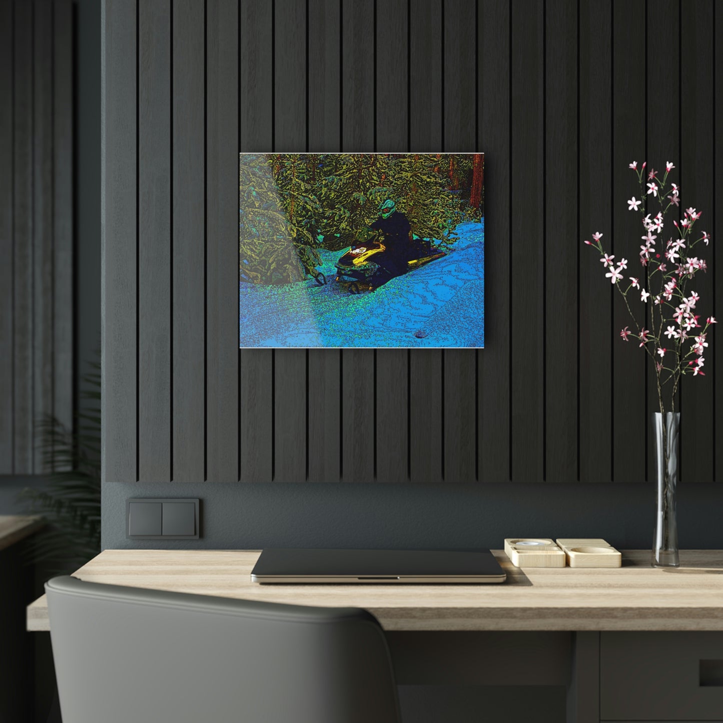 Acrylic Prints ... Yep ... "Another Day ... Riding Through The Wilderness ... " ... February 2023 ... Original Works ...