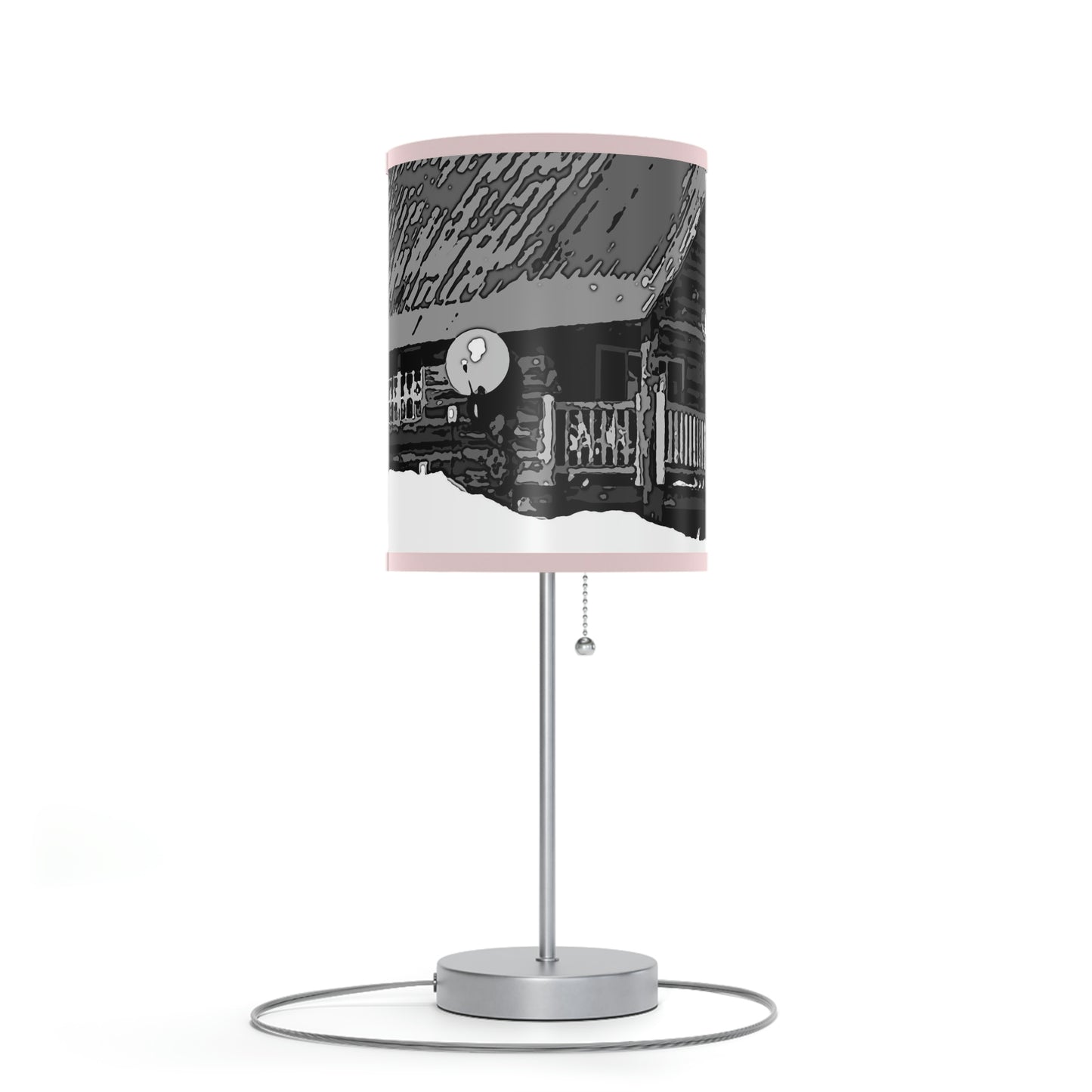 Lamp on a Stand, US|CA plug ... A Beautiful Lodge & Back-Country Outfitter In A Mountain Town ... 'Dixie, Idaho, November 2022' ... Original Works ...