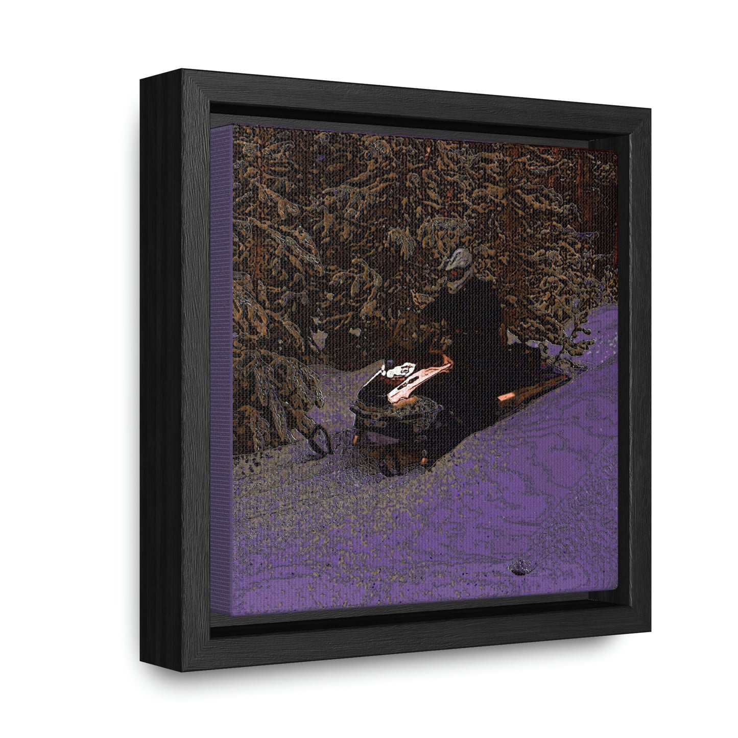 Gallery Canvas Wraps, Square Frame ... Yep ... "Another Day ... Riding Through The Wilderness ... " ... February 2023 ... Original Works ...