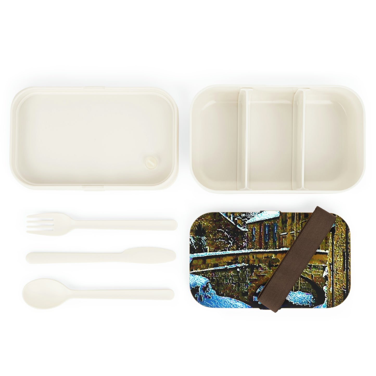 Bento Lunch Box ... Walikng The Streets & Alleys ... 'Strolling The Canals ... '  ... Original Works  ...