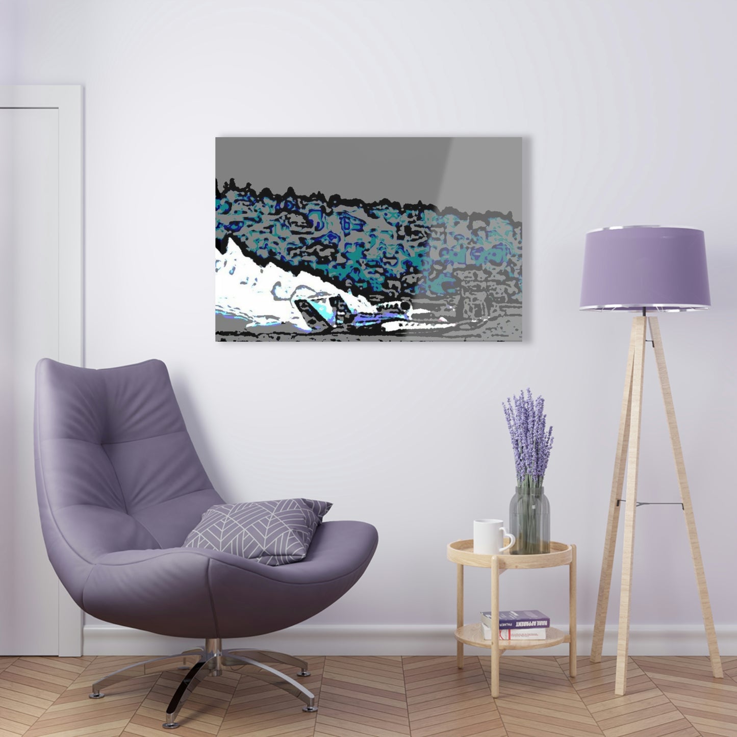 Acrylic Prints ... Seattle Columbia Cup On Lake Washington ... "Dave Wilcox Heads For The Win" ... Associate Gift-Photo ... Original Works ...