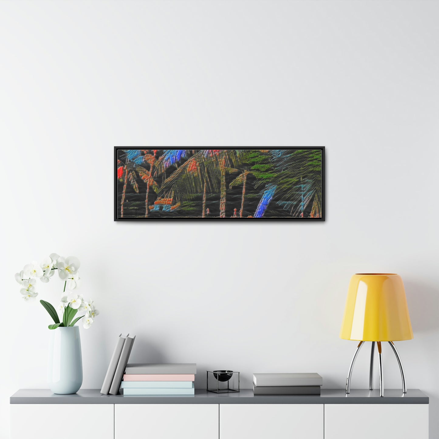 Gallery Canvas Wraps, Horizontal Frame ... "The Royal Hawai'ian: Waikiki Beach_Beach" ... Honolulu, HI ... Ocotber 2014 (Halloween) ... Original Works ...