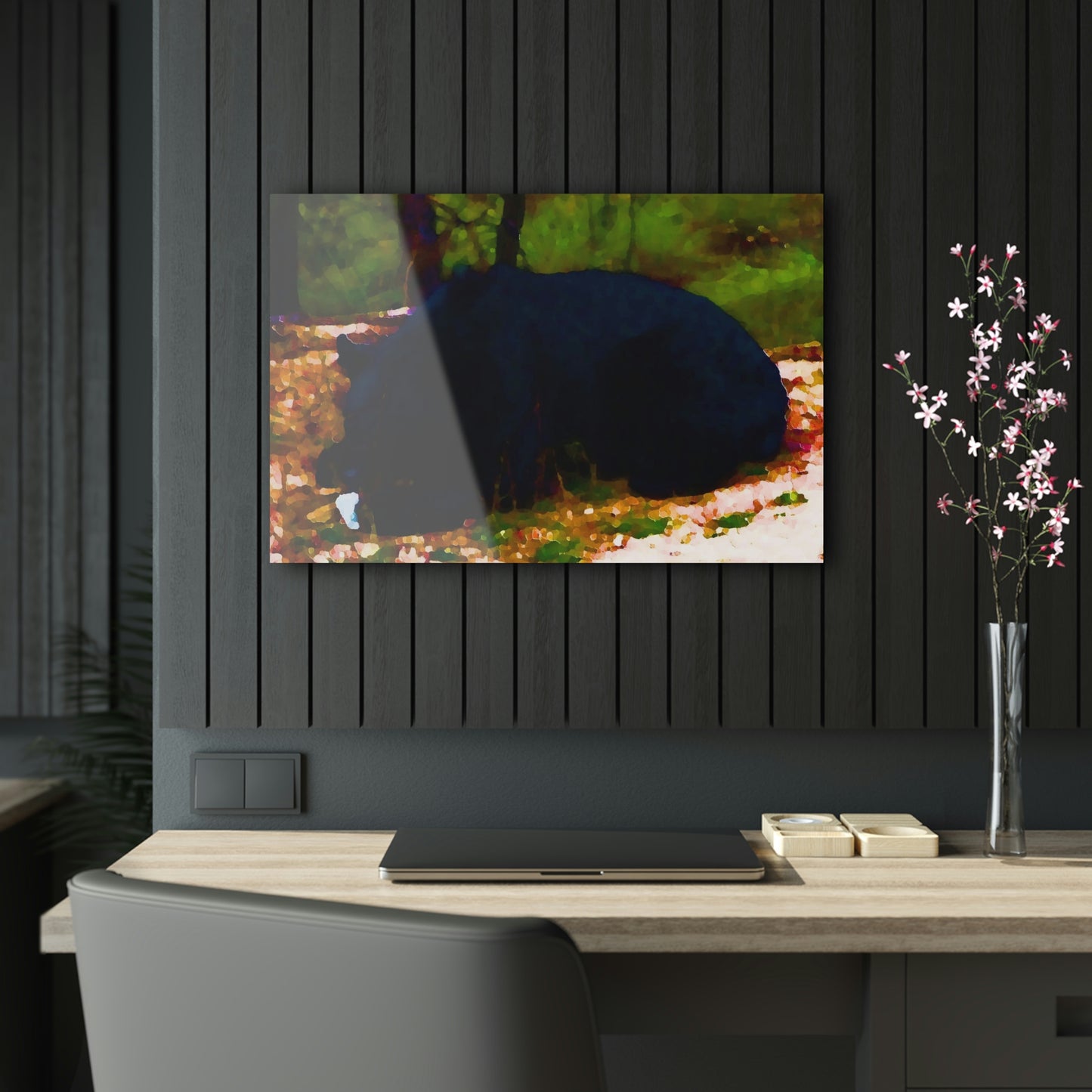 Acrylic Prints ... RCY: "Rhett Creek Yogi ... '500 Lbs Of Autumn Season Hunger' ..."  ... September 2022 ... Central Idaho ... Original Works ...