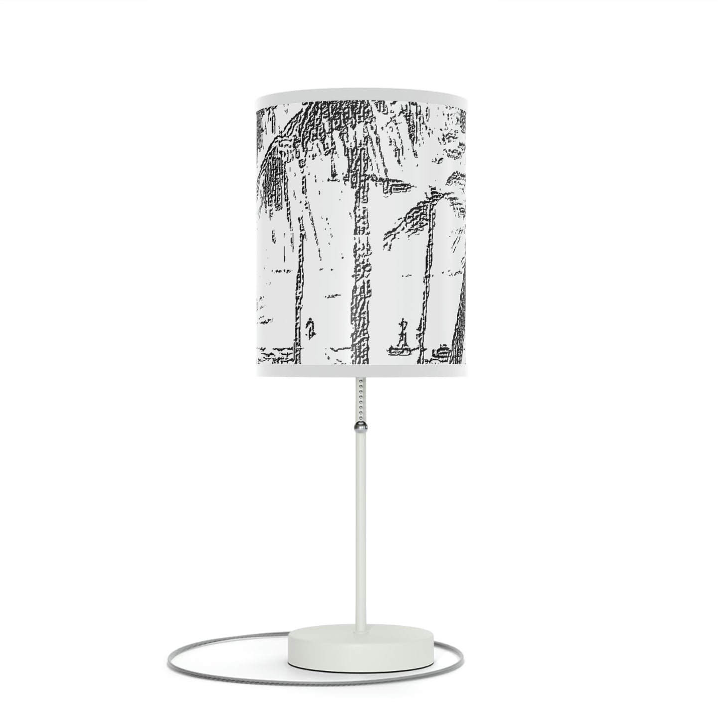 Lamp on a Stand, US|CA plug ... "The Royal Hawai'ian: Waikiki Beach_Beach" ... Honolulu, HI ... Ocotber 2014 (Halloween) ... Original Works ...