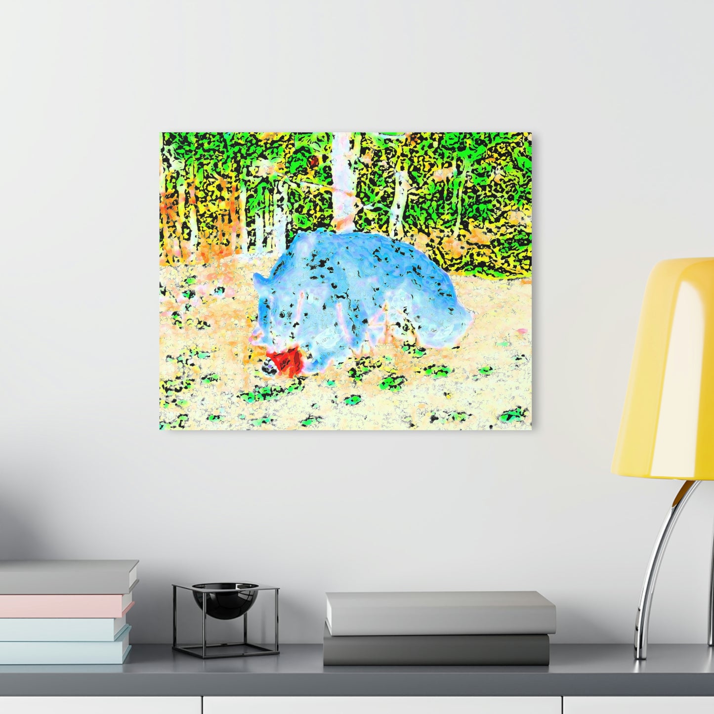 Acrylic Prints (French Cleat Hanging) ... RCY: "Rhett Creek Yogi ... '500 Lbs Of Autumn Season Hunger' ..."  ... September 2022 ... Central Idaho ... Original Works ...