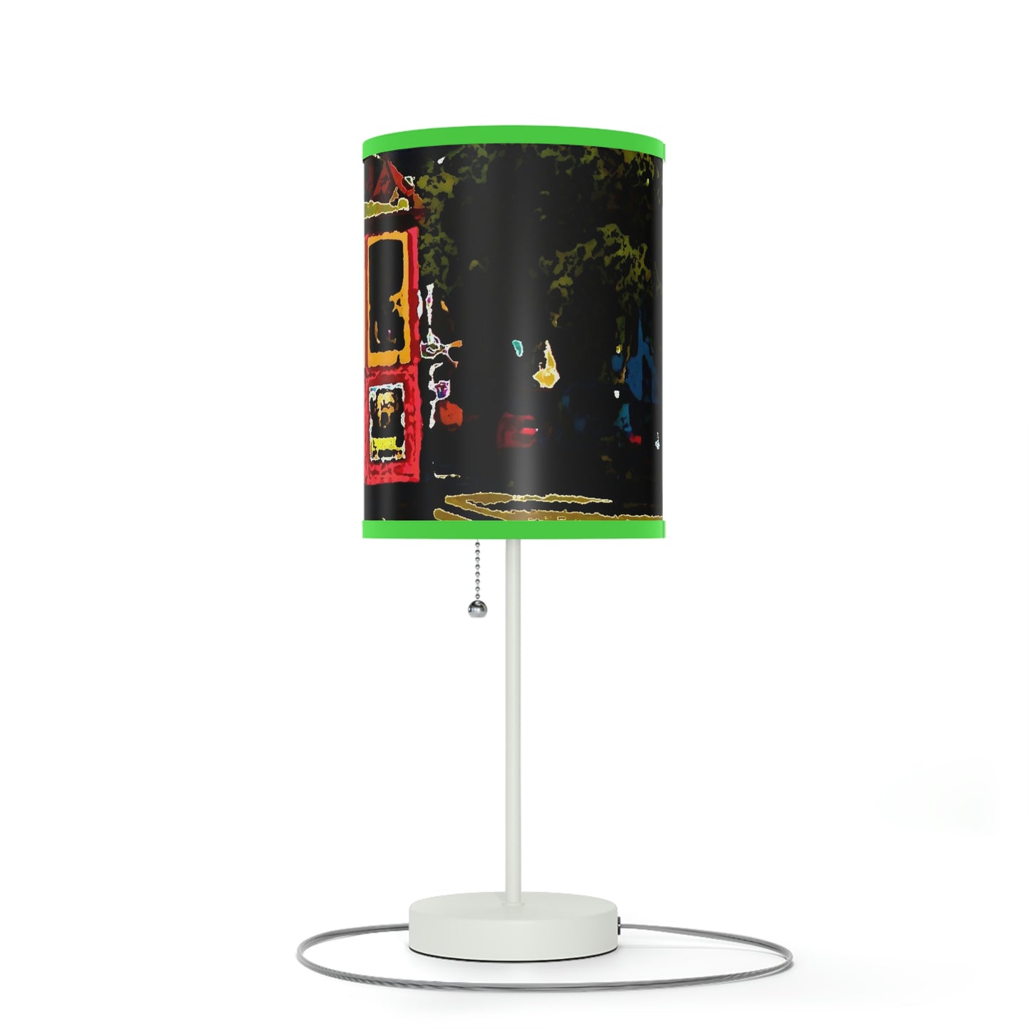 Lamp on a Stand, US|CA plug ... San Francisco ... 'A Rice-A-Roni-A-San Francisco Treat' ... "A Cable Car Classic" ... Family Archives: 1973 ... Original Works ...