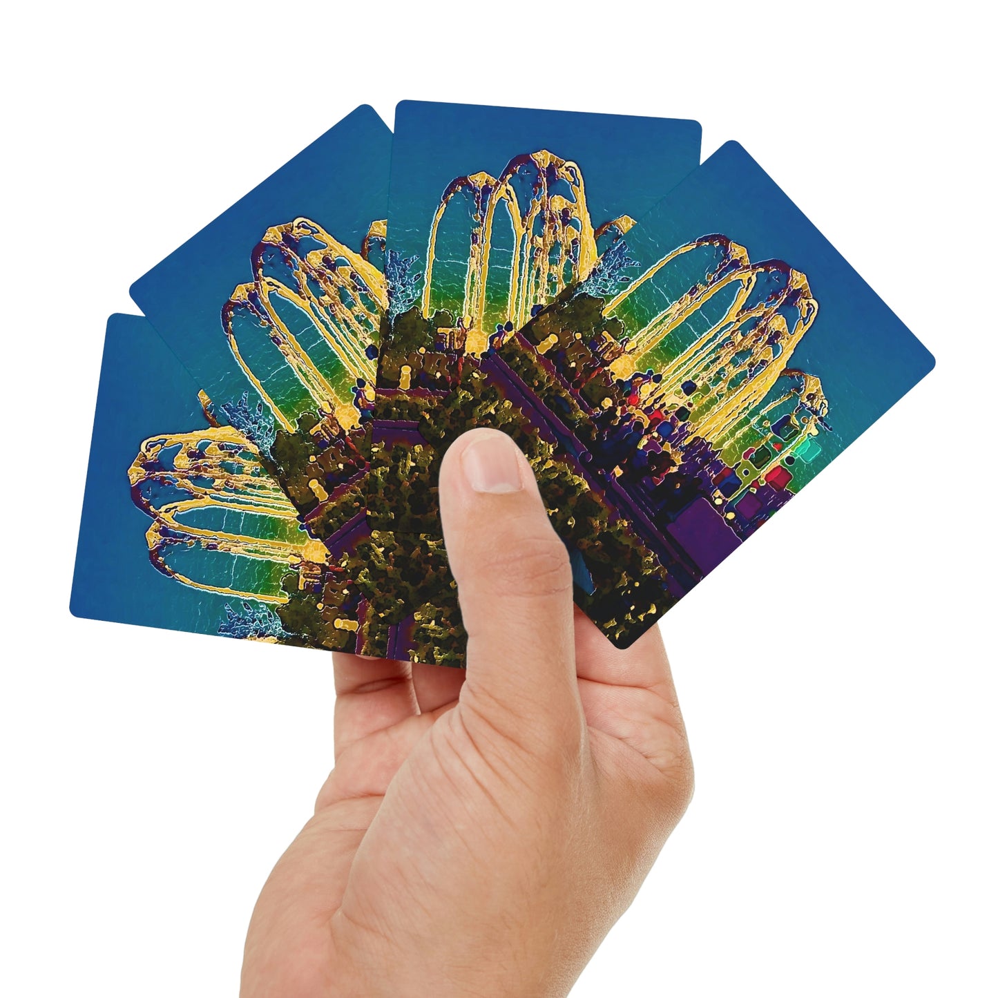 Poker Cards ... "Arches 'Like-No-Other' ... " Seattle World's Fair: 1962. A Family Original ...