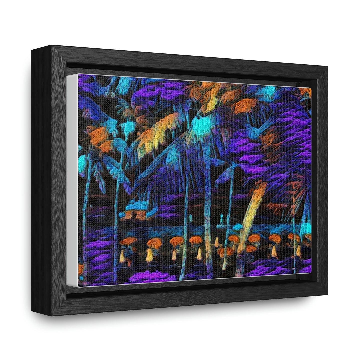 Gallery Canvas Wraps, Horizontal Frame ... "The Royal Hawai'ian: Waikiki Beach_Beach" ... Honolulu, HI ... Ocotber 2014 (Halloween) ... Original Works ...