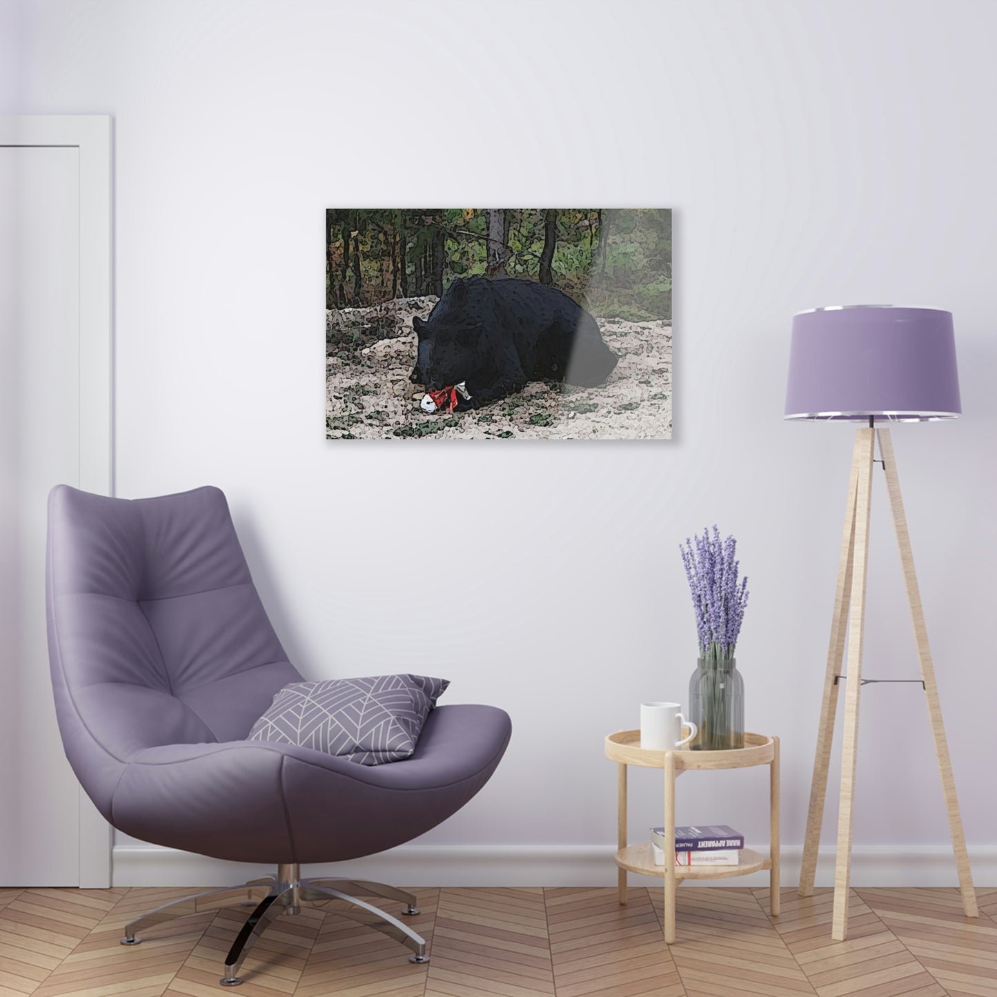 Acrylic Prints ... RCY: "Rhett Creek Yogi ... '500 Lbs Of Autumn Season Hunger' ..."  ... September 2022 ... Central Idaho ... Original Works ...