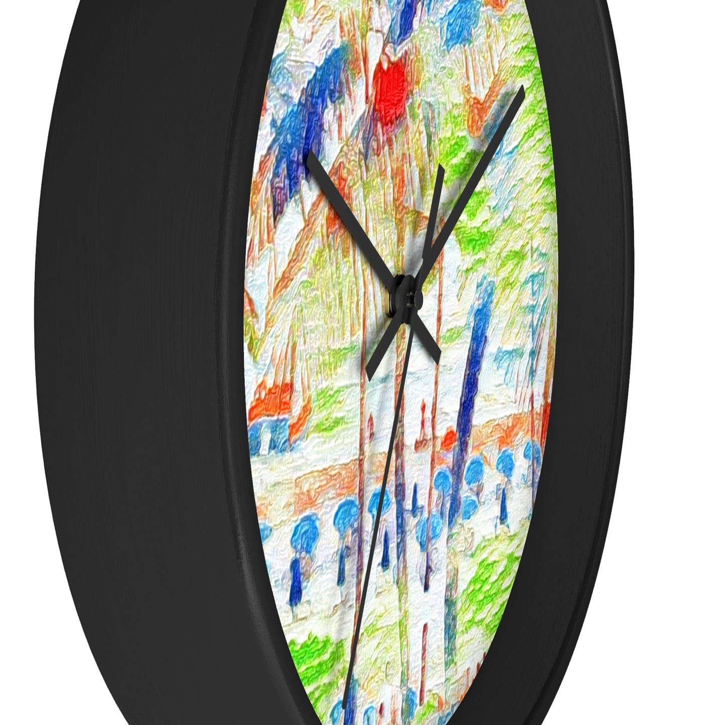 Wall Clock ... "The Royal Hawai'ian: Waikiki Beach_Beach" ... Honolulu, HI ... Ocotber 2014 (Halloween) ... Original Works ...