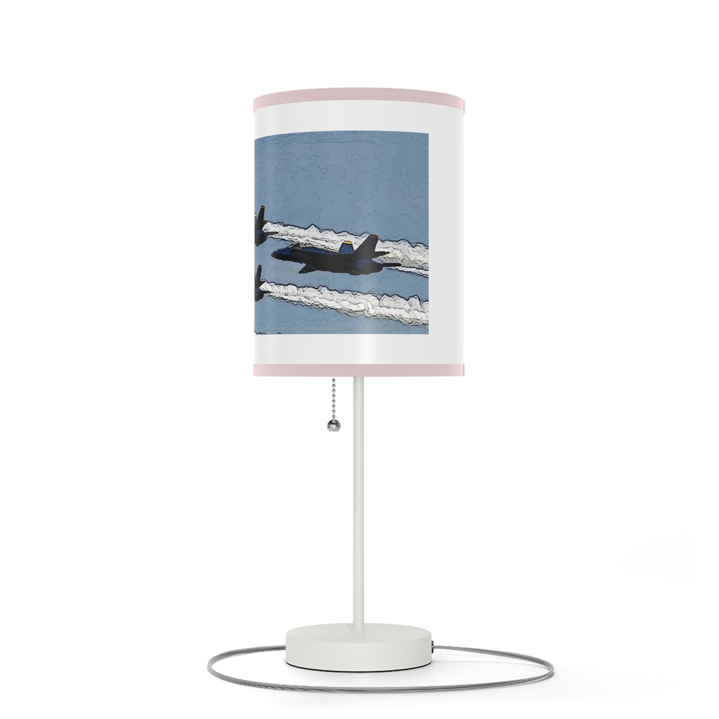 Lamp on a Stand, US|CA plug ... Seattle Seafair ..."Blue Angels Run Over Lake Washington" ... Circa Mid 1980's ... Dr FJ Holt ... Original Works ...