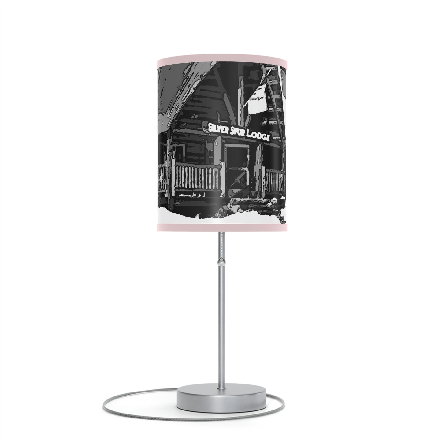Lamp on a Stand, US|CA plug ... A Beautiful Lodge & Back-Country Outfitter In A Mountain Town ... 'Dixie, Idaho, November 2022' ... Original Works ...