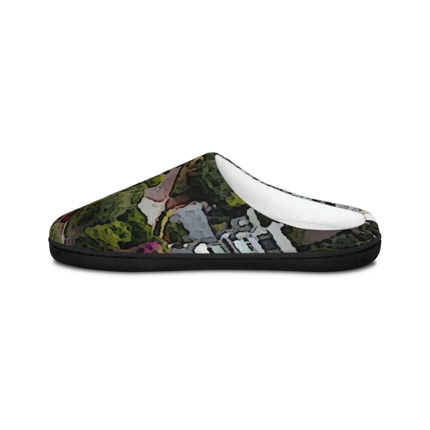 Men's Indoor Slippers ... A Crazy Street ... 'Eight Winding Curve-Switchbacks' ... "Lombard Street, San Francisco, CA' ... Family Archives: 1970's ... Original Works ...