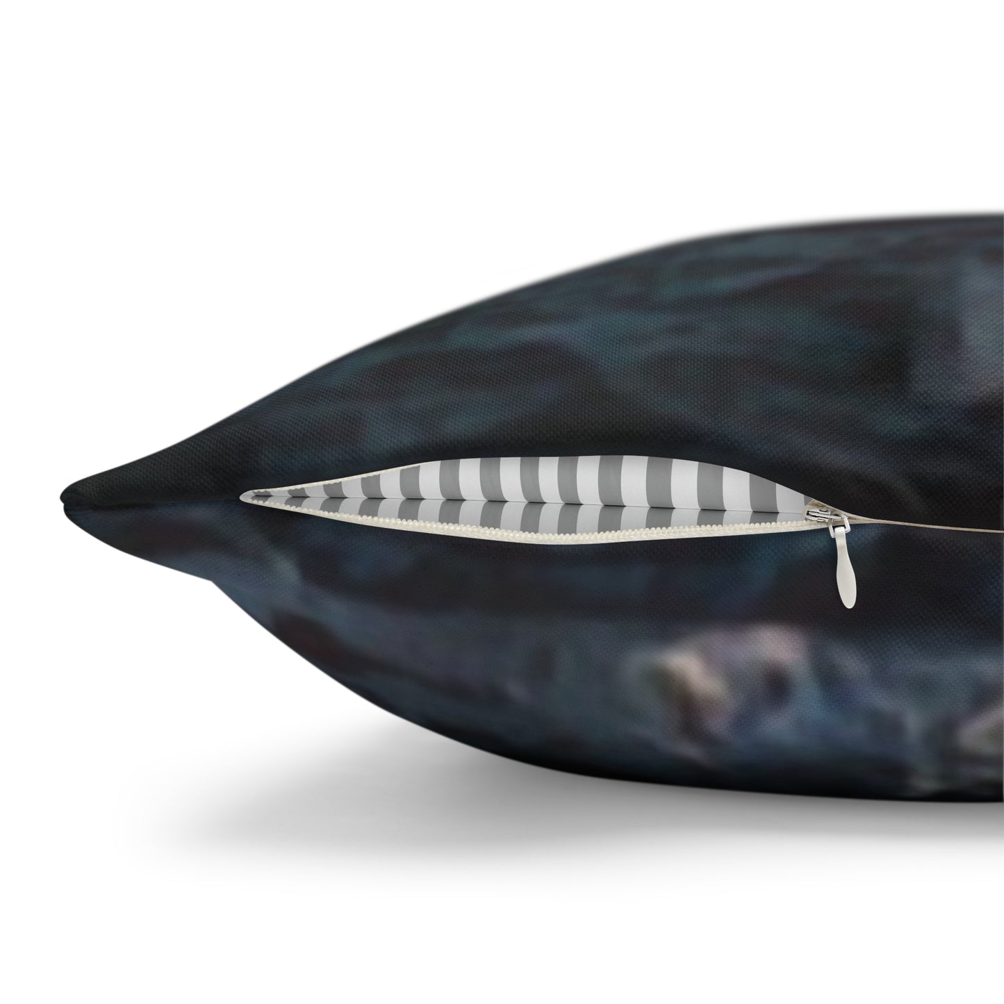 Spun Polyester Square Pillow Case ... An Extraordinary Humpback Breach ... 'With Explosive Energy' ... Family Archives (KPH) ... Circa: 21st Century. Maui, HI ... Original Works ...