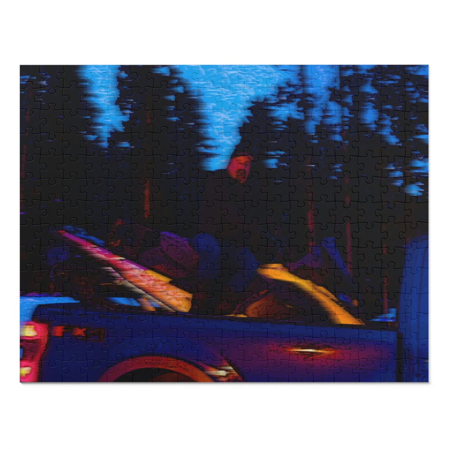 Jigsaw Puzzle (30, 110, 252, 500,1000-Piece) ... Two Modes Of Winter Transportation ... "Which One To Drive Next?" ... Choices-Choices-Choices ... Circa 4Jan23 ... Original Works ...