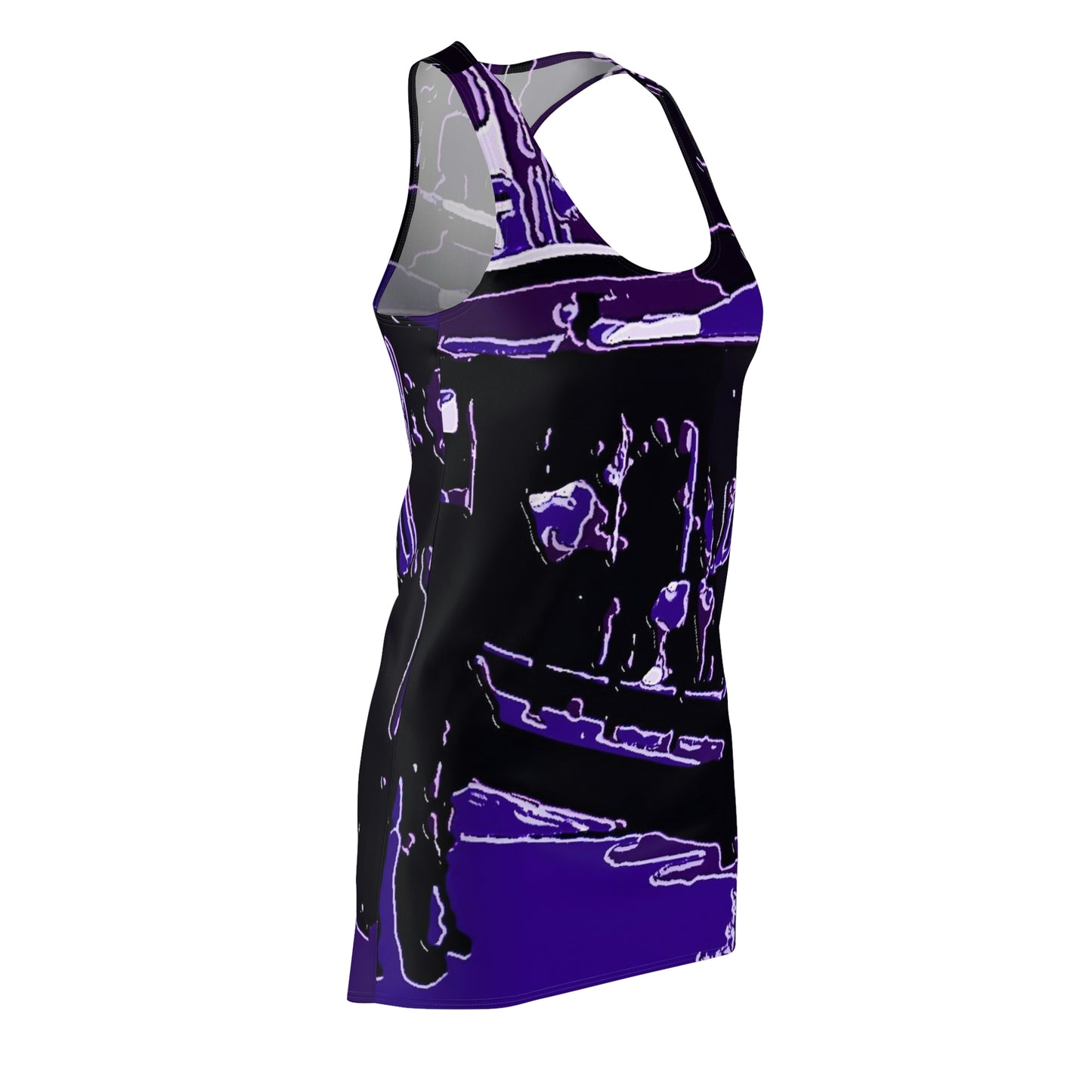 Women's Cut & Sew Racerback Dress ...  'Rice-A-Roni-A-San Francisco Treat' ... "A Cable Car Classic" ... Family Archives: 1973 ... Original Works ...