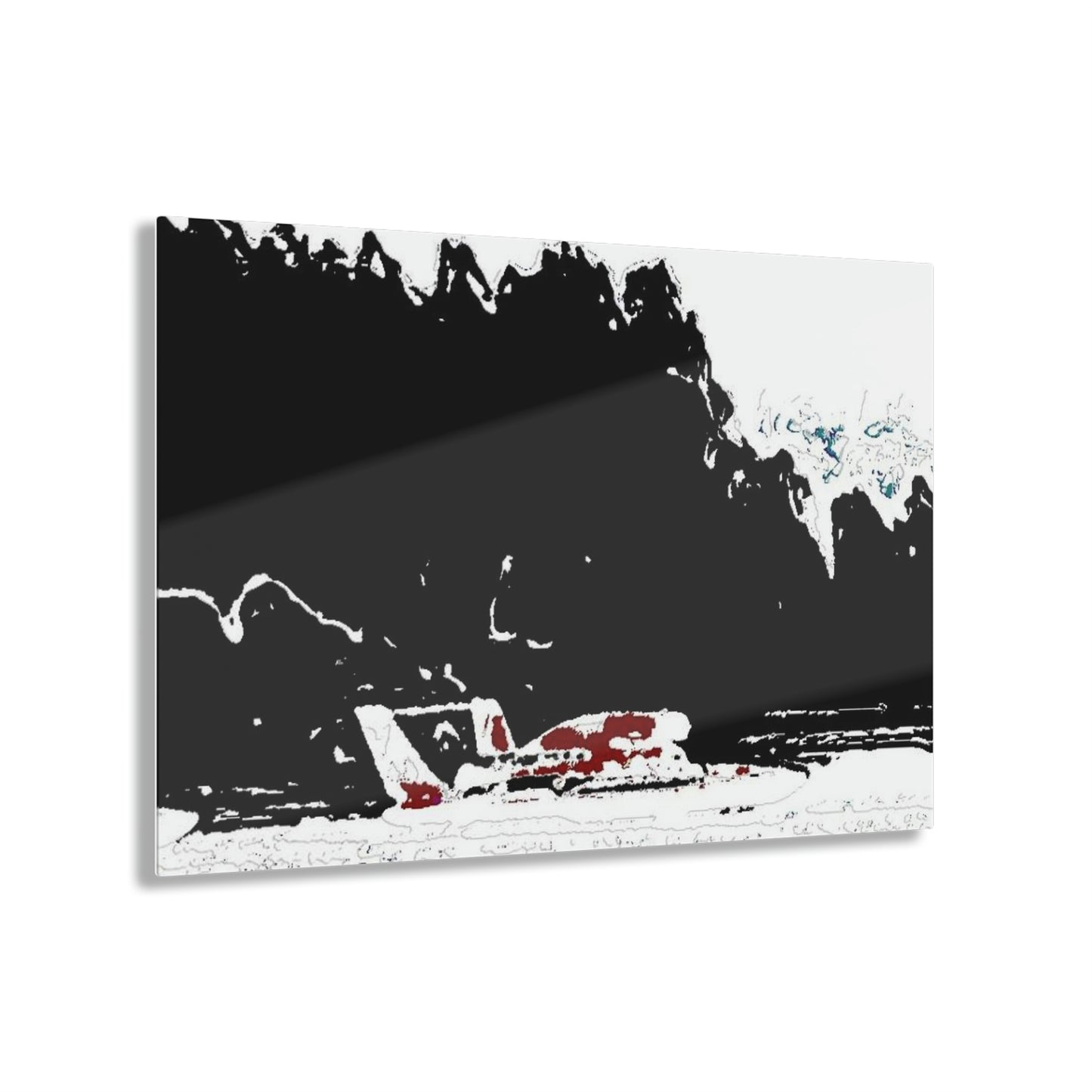 Acrylic Prints ... Seattle Columbia Cup On Lake Washington ... "Dave Wilcox Heads For The Win" ... Associate Gift-Photo ... Original Works ...