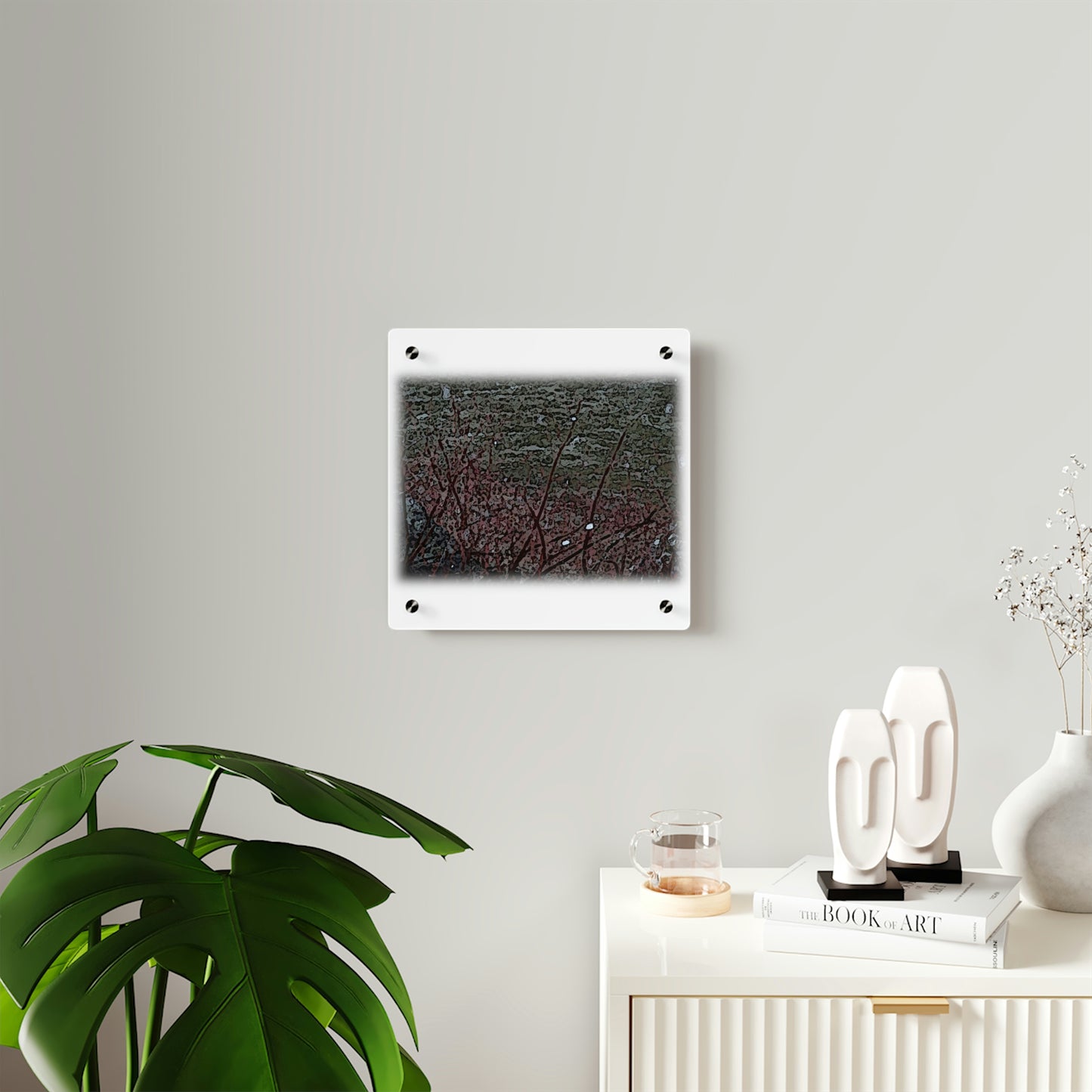 Acrylic Wall Art Panels ... "A River Runs Through It ... Red-Osier-Dogwood (Conus Stonlifera 'Rubra') .. Oringinal Works ... Central Idaho ...
