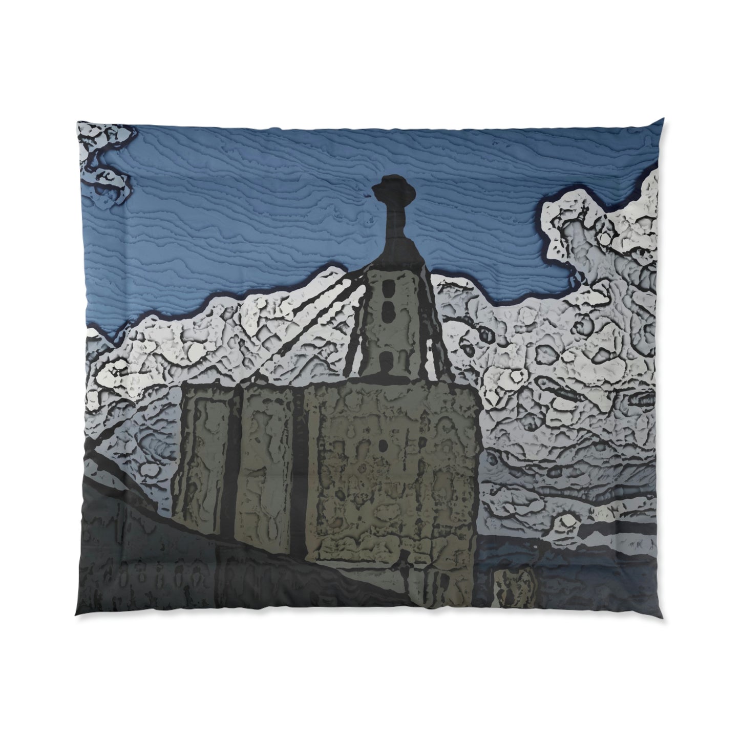 Comforter ... "ICP: Idaho County Propane ... 'Production Facilities Grangeville, Idaho' ... "  Original Works: Rendering Time: 10 Hours ...