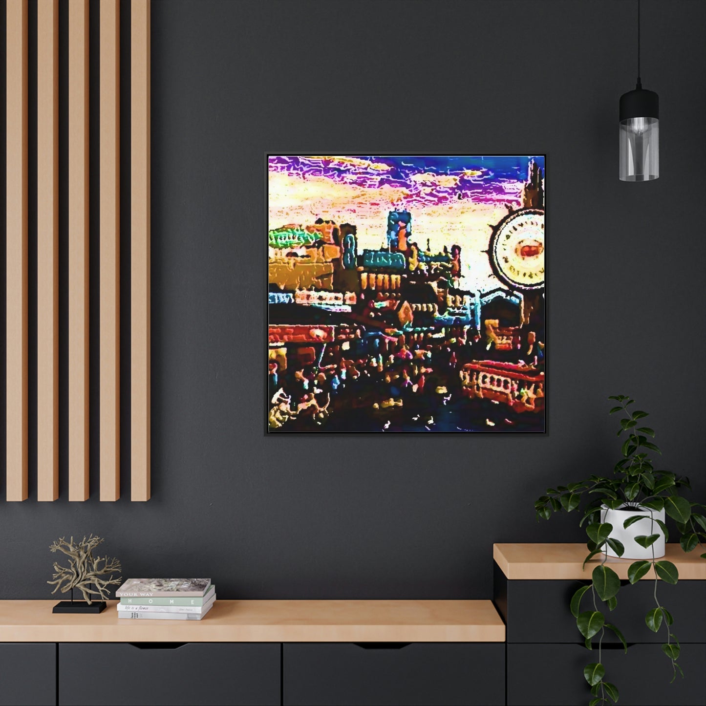 Gallery Canvas Wraps, Square Frame ... "No.9 Fishermen's Grotto - Fishermen's Wharf, SF, California" ... Family Archives: 1970's ... Original Works ...