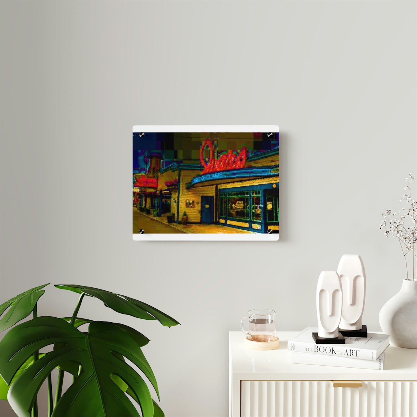 Acrylic Wall Art Panels ...  In-A-Hurry & Stressed? ... Remember: Keep "Clam" ... Clam_Happy ...  'Ivars: Seattle Waterfront' ... Personal Archives ... Original Works ...