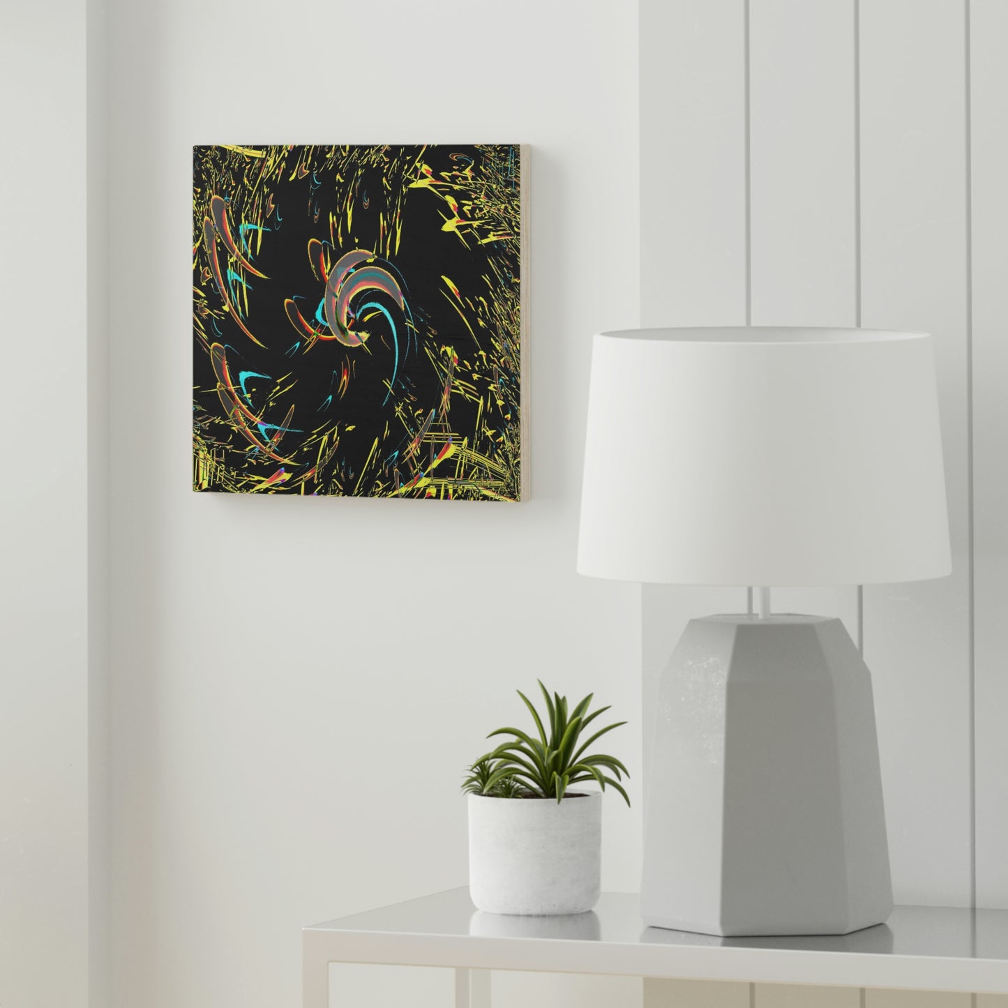 Wood Canvas ... "Waning Moon" ... Central Idaho ... October 2022 ... Rendering Time: 22 Hours ... Original Works ...