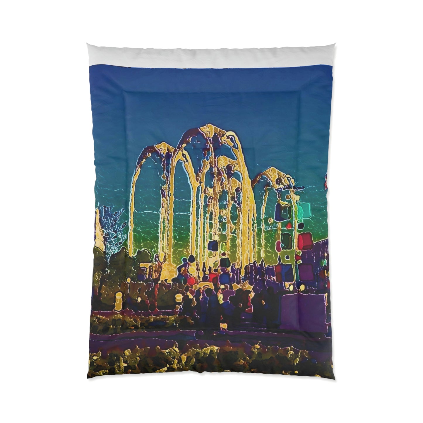 Comforter ... "Arches 'Like-No-Other' ... " Seattle World's Fair: 1962. A Family Original ...