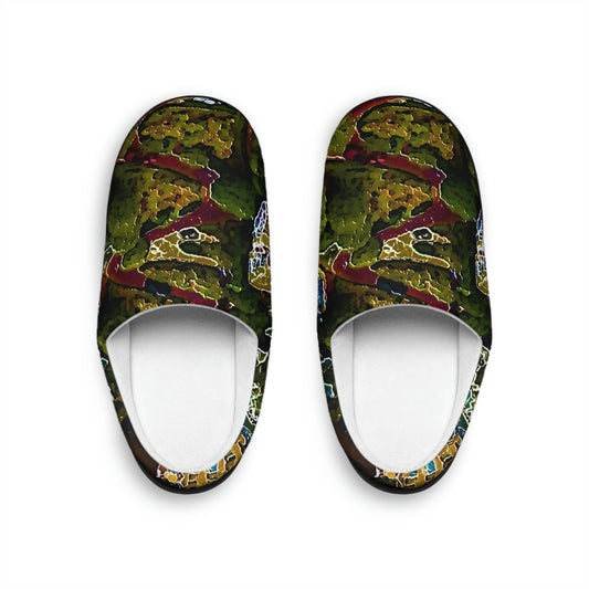 Men's Indoor Slippers ... A Crazy Street ... 'Eight Winding Curve-Switchbacks' ... "Lombard Street, San Francisco, CA' ... Family Archives: 1970's ... Original Works ...