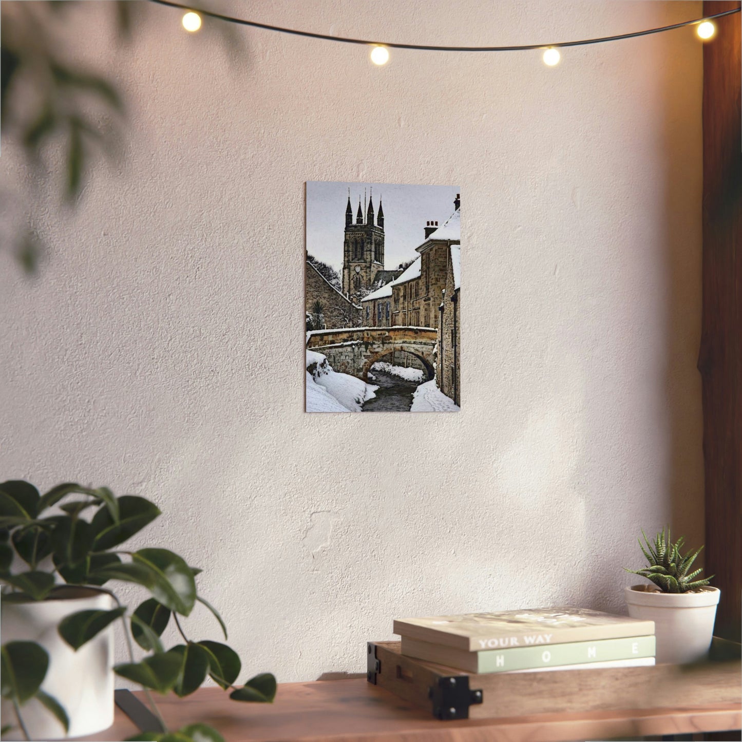 Aluminum Composite Panels ... A Bridge, A Canal, A Cathedral ... "To Stroll Over-Through-And-By" ... Central England: Circa 2005 ... Original Works ...
