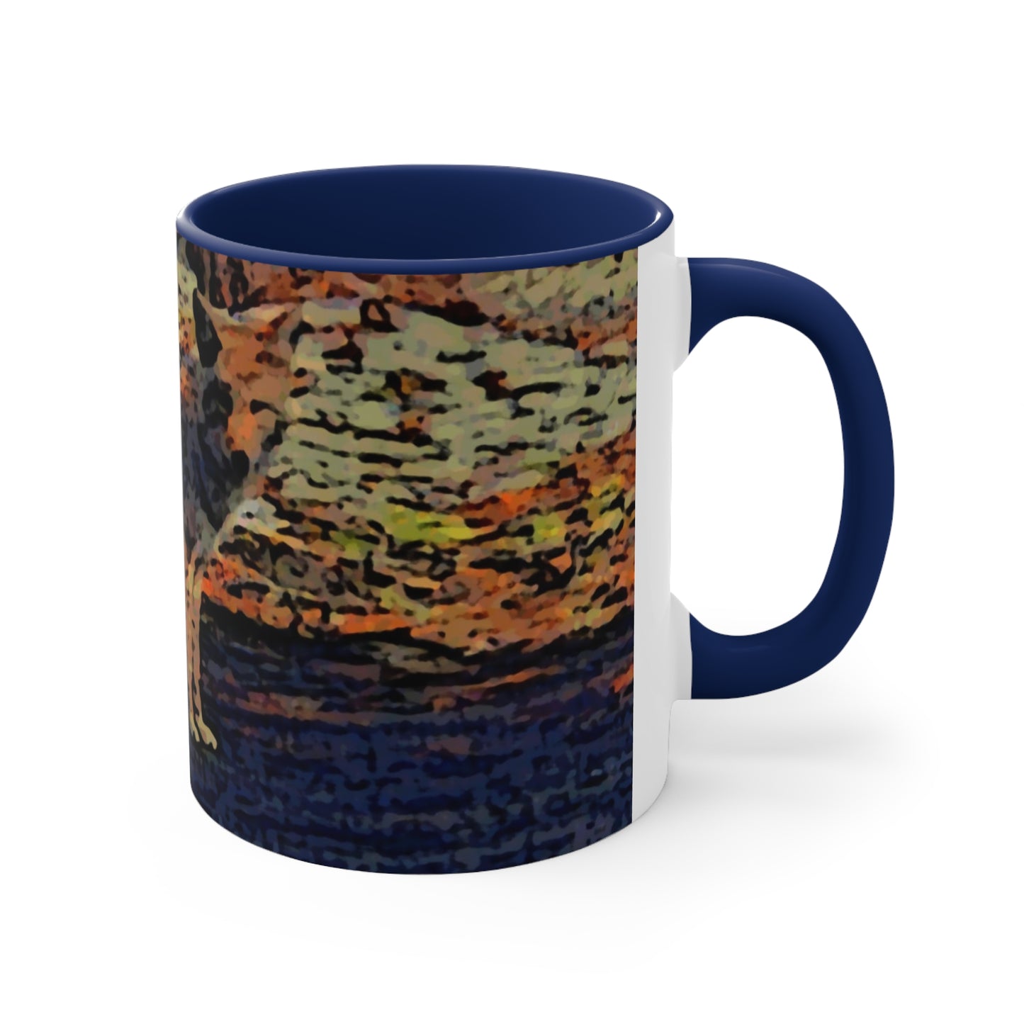 Accent Coffee Mug, 11oz ... Coyote ... "Yosemite Valley: Circa May23 ... KPH Base Photo" ... Original Works ...
