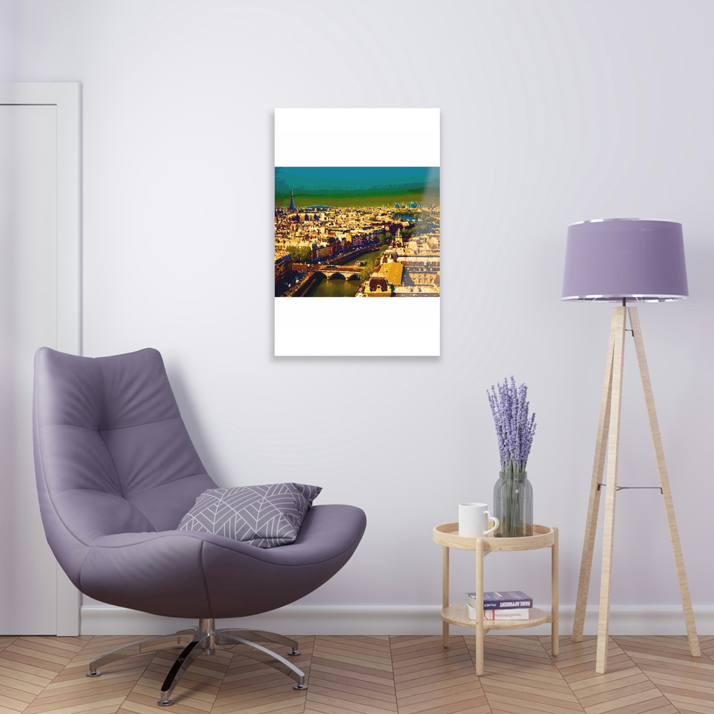 Acrylic Prints ... Au Paris ... "Along The River Seine" ... Barbara Joan Bonnel-Holt: 1972 ... Original Works ...