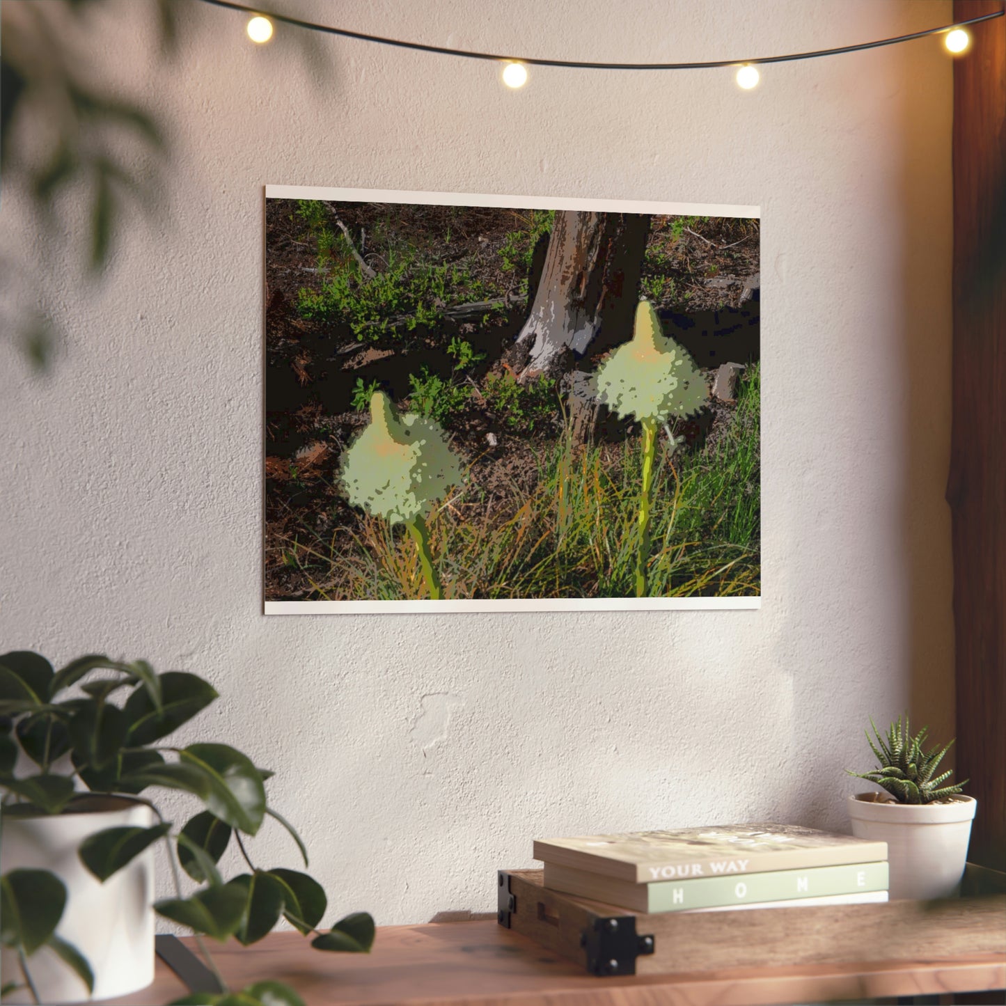 Aluminum Composite Panels ... Native Beargrass (Xerophyllum Spp.) June 2022: "Tells Us The Depth Of Next Winter's Snowpack By Its Spike's Heigth" ... Original Works ...