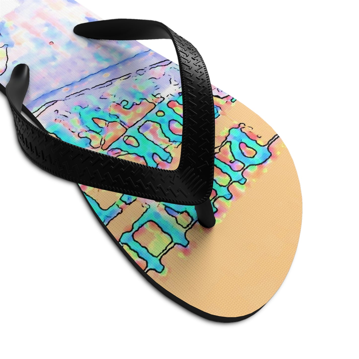 Unisex Flip-Flops .. Walk-In-Style: At The Market ... At The Beach ... Off Your Board ... In The Shower ... "Wherever & Everywhere ..." Wear-Em On Your Harley ..."