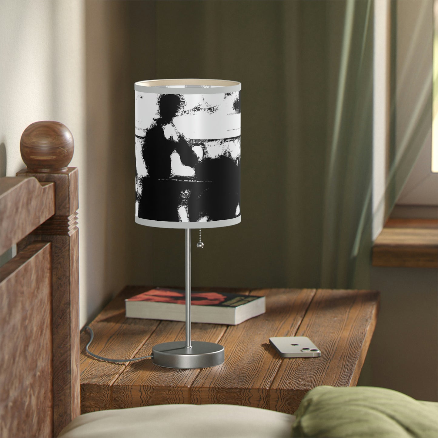 Lamp on a Stand, US|CA plug ... Dublin's "Molly Malone Along Grafton Street" ... Cryin' Cockels & Muscles Alive-Alive-Oh ... Circa 2003 ... Original Works ...