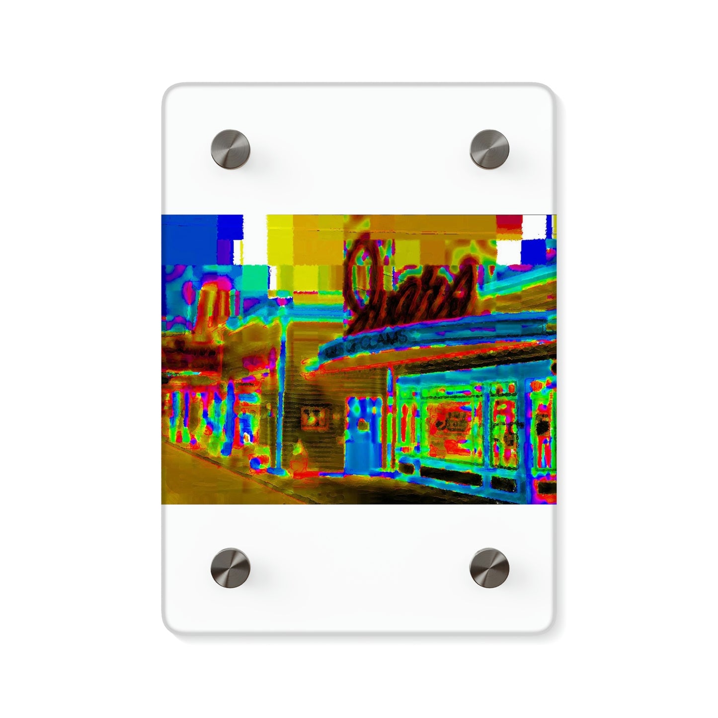 Acrylic Wall Art Panels ...  In-A-Hurry & Stressed? ... Remember: Keep "Clam" ... Clam_Happy ...  'Ivars: Seattle Waterfront' ... Personal Archives ... Original Works ...